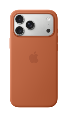 Apple iPhone 17 Pro Max ovitek, MagSafe, silikonski, rjav
