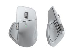 Logitech MX Master 4 miška, za Mac, brezžična, bela (910-007576)