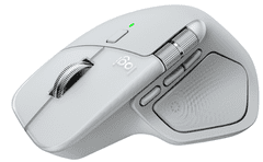 Logitech MX Master 4 miška, za Mac, brezžična, bela (910-007576)