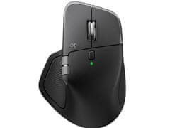 Logitech MX Master 4 miška, za Mac, brezžična, Space črna (910-007577)