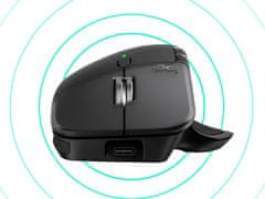 Logitech MX Master 4 miška, za Mac, brezžična, Space črna (910-007577)