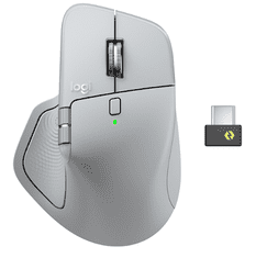Logitech MX Master 4 miška, brezžična, siva (910-007563)