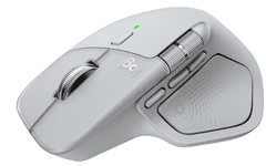 Logitech MX Master 4 miška, brezžična, siva (910-007563)