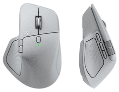 Logitech MX Master 4 miška, brezžična, siva (910-007563)