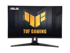 ASUS Monitor 27'' (69 cm) QHD IPS, 260Hz HDR400, 2x HDMI, DisplayPort, zvočniki, TUF Gaming VG27AQM1A