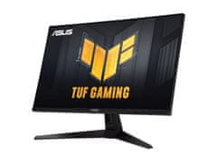 ASUS Monitor 27'' (69 cm) QHD IPS, 260Hz HDR400, 2x HDMI, DisplayPort, zvočniki, TUF Gaming VG27AQM1A