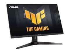 ASUS Monitor 27'' (69 cm) QHD IPS, 260Hz HDR400, 2x HDMI, DisplayPort, zvočniki, TUF Gaming VG27AQM1A