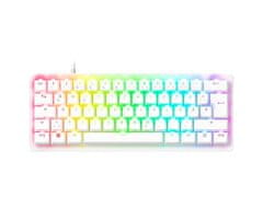Razer Tipkovnica Huntsman V3 Pro Mini, Bela, RGB, PBT, Analogna stikala Gen2, SLO g.