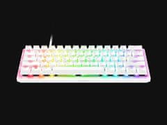 Razer Tipkovnica Huntsman V3 Pro Mini, Bela, RGB, PBT, Analogna stikala Gen2, SLO g.