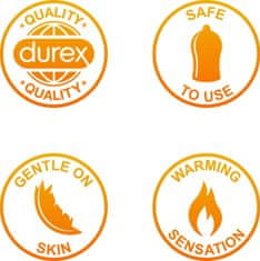Durex Vroč Lubrikant na Vodni Osnovi - 50 ml