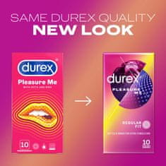 Durex Pleasure Max Kondomi - 10 kosov