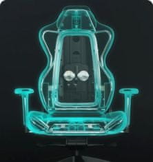 Cooler Master Igralni stol Hybrid M, masažni s PD adapterjem, črn