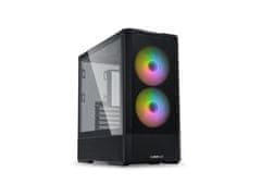 Lian Li Računalniško ohišje LANCOOL 207, ATX, Midi-Tower, ARGB, kaljeno steklo, črno