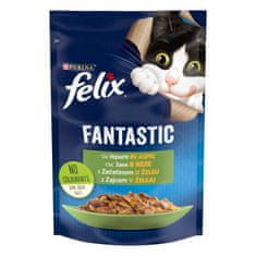 Felix Fantastic mokra hrana za mačke, zajec v želeju