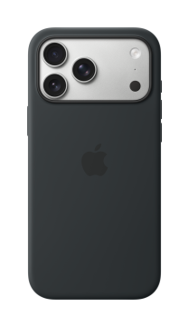 Apple iPhone 17 Pro Max ovitek, MagSafe, silikonski, črni