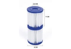 Bestway Bestway Filtrski vložek I za filtrske črpalke