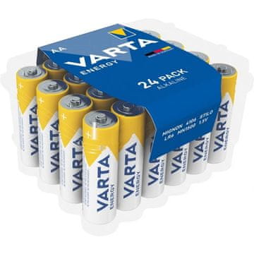 Varta energy alkalne baterije AA (1,5V) 24kos