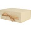 PIGO Škatla darilna 33x25x12,5cm s pentljo - bež