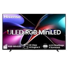 Hisense 116UXQ RGB MiniLED televizor, 293 cm, Smart TV