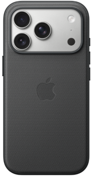 Apple iPhone 17 Pro TechWoven ovitek, MagSafe, črn (mgf34zm/a)