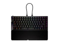 ASUS Tipkovnica ROG Falcata, ROG HFX V2 Analog, 8K, RGB, USB, črna, US