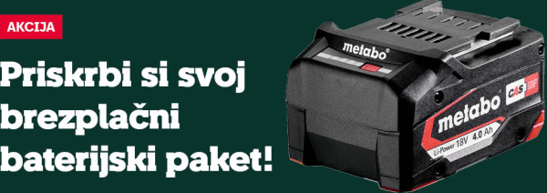 Priskrbi si svoj brezplačni baterijski paket!