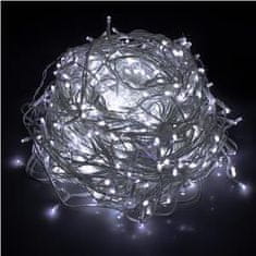 Springos novoletna LED zavesa 500 LED 6500K 8 funkcij 20m +2,5m