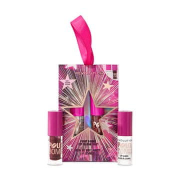 Makeup Revolution Darilni set mini sijajev za ustnice Pout Bomb Plumping