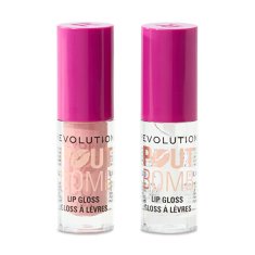 Makeup Revolution Darilni set mini sijaja za ustnice Pout Bomb Plumping Pink