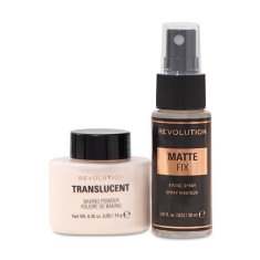 Makeup Revolution Darilni set Mini Matte Hero´s Makeup Fix Duo