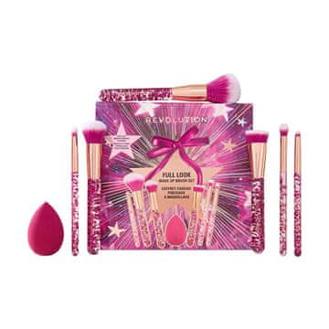 Makeup Revolution Darilni set čopičev za ličenje za popoln videz