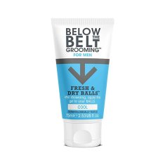 Below the belt Gel za intimne predele v darilni škatli Cool (Fresh & Dry Balls) 75 ml