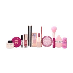 Makeup Revolution Darilni set za ličenje Berry Bright Beauty