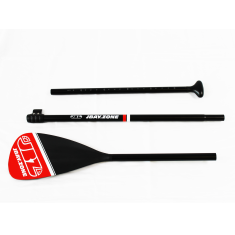 Jbay Zone Red Edition 3-delno veslo, 165-215 cm