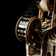 Robotime 3D lesena mehanska sestavljanka filmski projektor