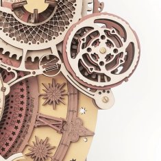 Robotime 3D lesena mehanska uganka s koledarjem
