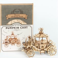 Robotime Lesena 3D sestavljanka Fairy Carriage
