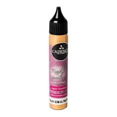 Cadence tekoči biseri, 25 ml - zlati