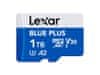 Lexar Spominska kartica BLUE PLUS, Micro SDXC, 1TB, 170MB/s, U3, V30, A2, UHS-I, z adapterjem