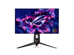 ASUS Monitor 26.5'' (67 cm) QHD OLED, 480Hz, HDR10, 2x HDMI, DisplayPort, zvočniki, ROG Swift PG27AQDP