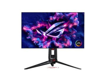 ASUS Monitor 26.5'' (67 cm) QHD OLED, 480Hz, HDR10, 2x HDMI, DisplayPort, zvočniki, ROG Swift PG27AQDP