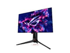 ASUS Monitor 26.5'' (67 cm) QHD OLED, 480Hz, HDR10, 2x HDMI, DisplayPort, zvočniki, ROG Swift PG27AQDP