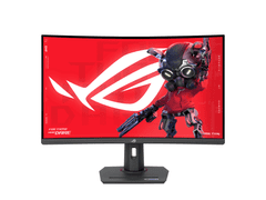 ASUS Monitor 32'' (81 cm) WQHD VA 180Hz, ukrivljen, HDR400, HDMI, DisplayPort, USB-C DP Alt., ROG Strix XG32WCS