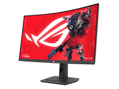 ASUS Monitor 32'' (81 cm) WQHD VA 180Hz, ukrivljen, HDR400, HDMI, DisplayPort, USB-C DP Alt., ROG Strix XG32WCS