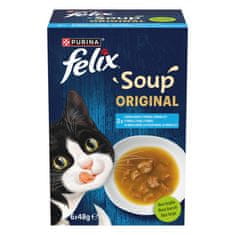 Felix Soup hrana za mačke, trska, tuna, morski list