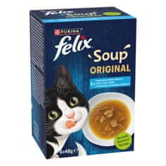 Felix Soup hrana za mačke, trska, tuna, morski list