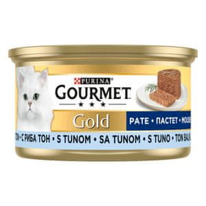  Gourmet Gold pašteta za muce, tuna