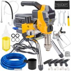 Powermat PRO 230Bar razpršilec barve airless 1300W 15m hidrodinamična lakirna enota 