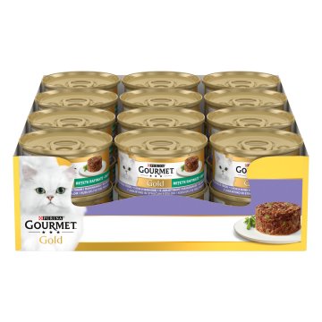 Gourmet Gold Savoury Cake hrana za muce, jagnjetina in fižol