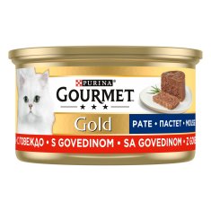 Gourmet Gold pašteta za muce, govedina